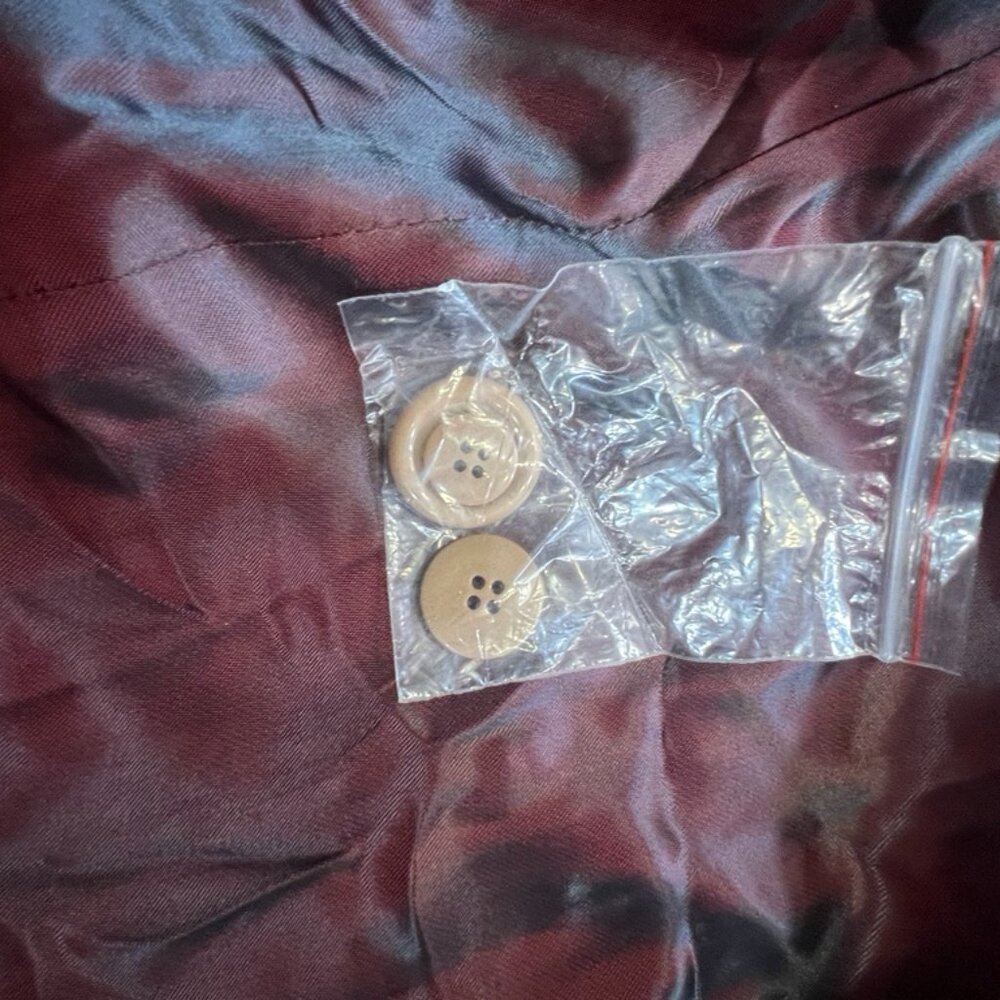 Riccardo Fazzi Cashmere Wool Blend Single Breast Men's Camel Coat 3XL - Picture 14 of 15